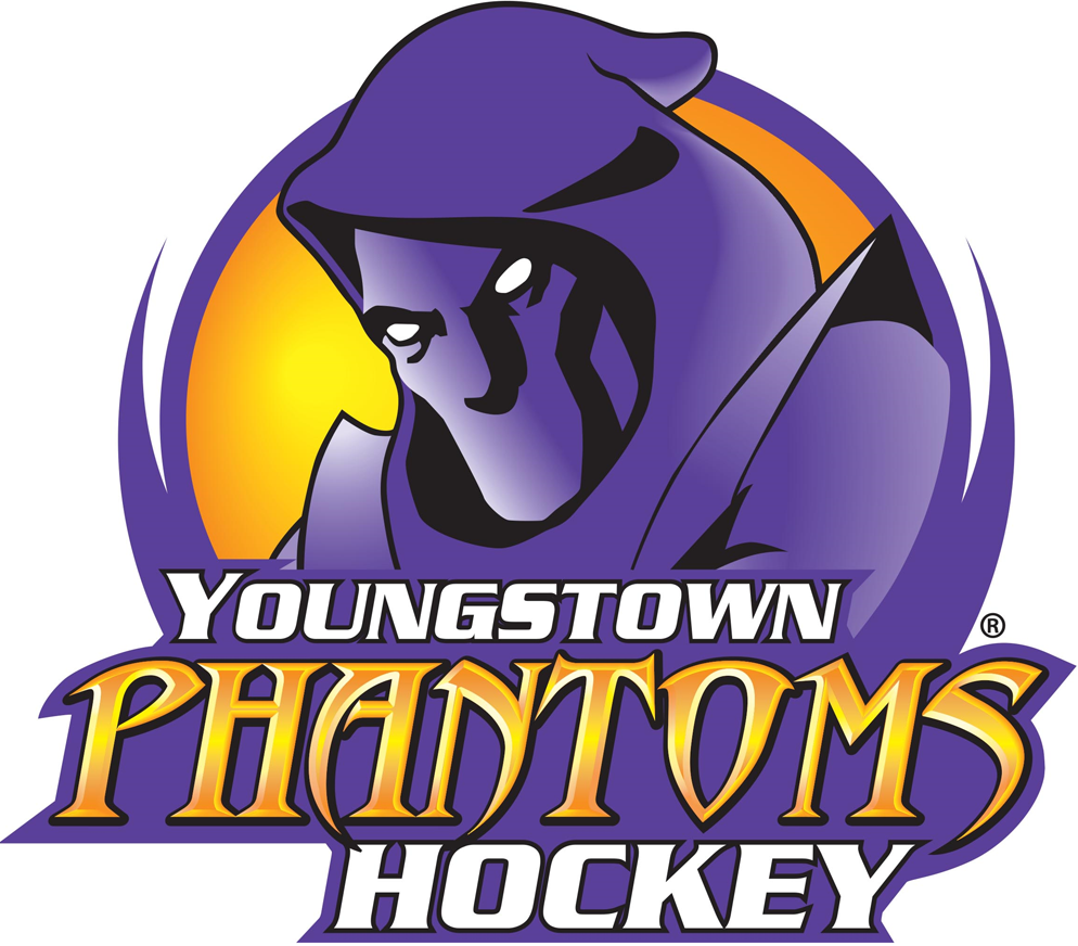 Youngstown Phantoms 2012-2014 Primary Logo iron on heat transfer